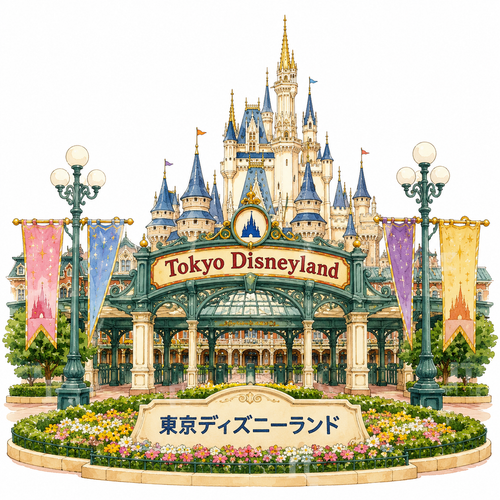 48. 東京ディズニーランド（とうきょうディズニーランド）— Tokyo Disneyland.png