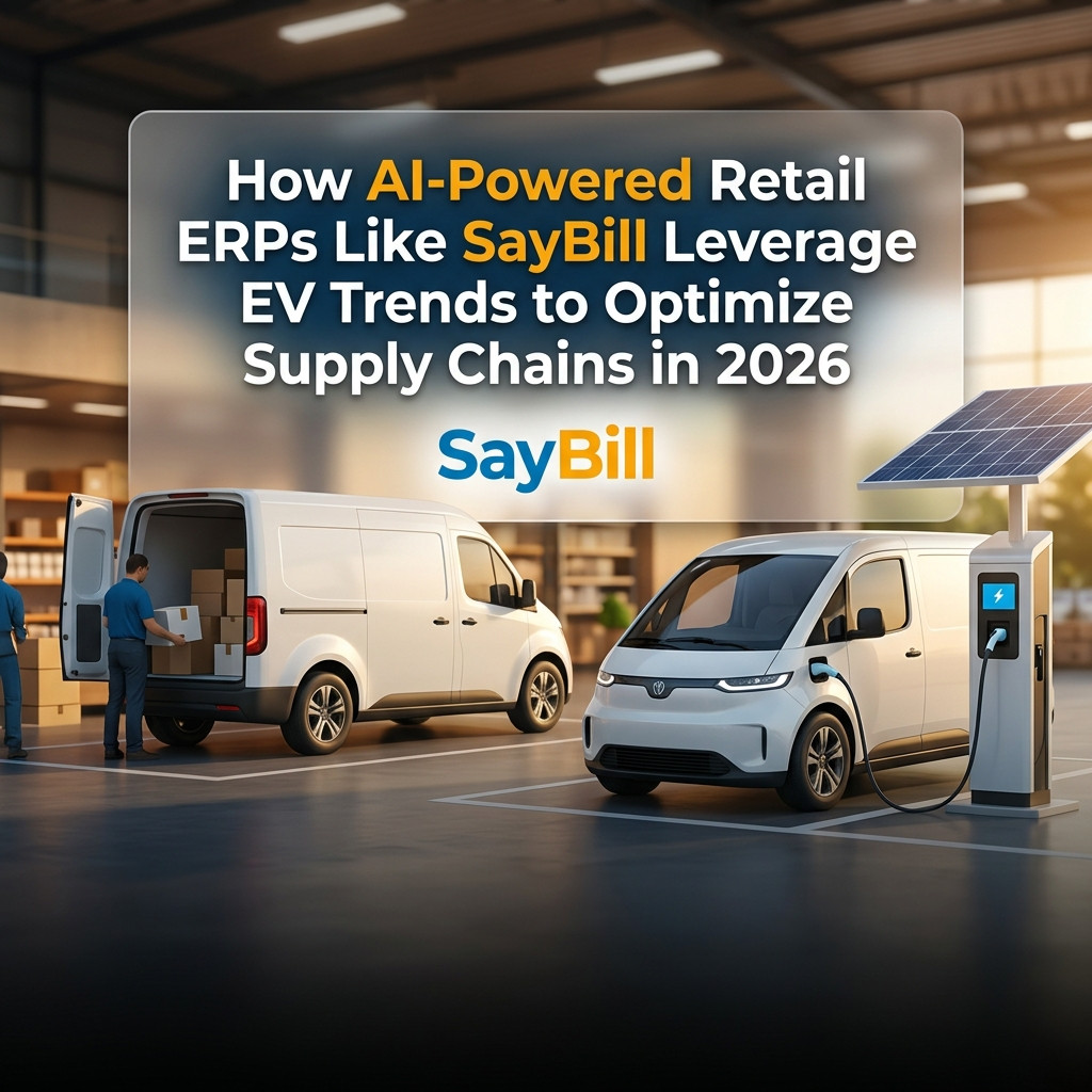 How AI-Powered Retail ERPs Like SayBill Leverage EV Trends to Optimize Supply Chains in 2026