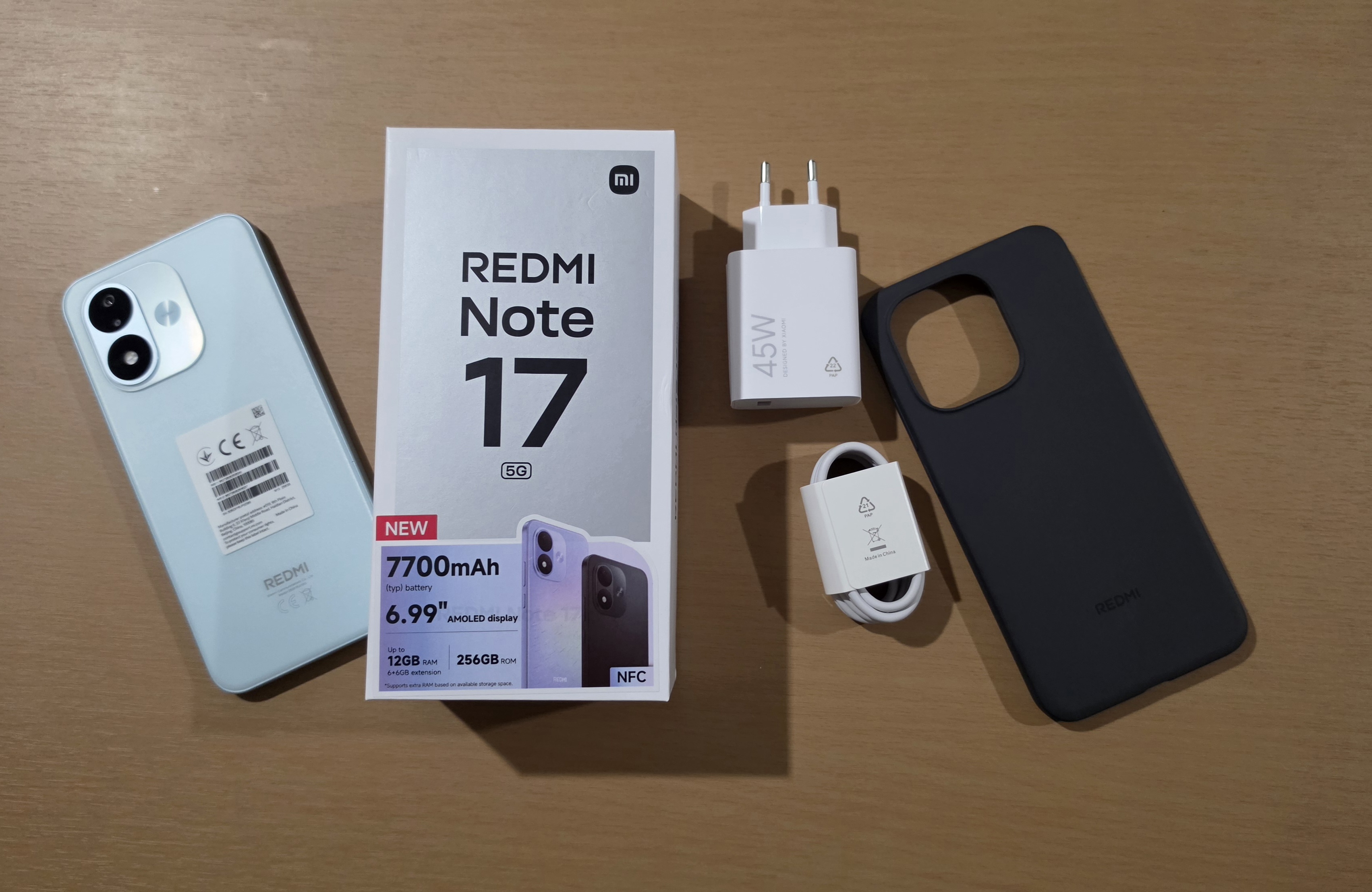 Redmi Note 17 5G Box Contents