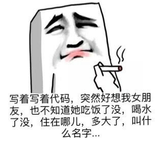 程序员反应图：写着写着代码