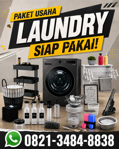CEPAT & EFISIEN! WA.0821-3484-8838, Mesin Laundry Profesional Kirim di Jakarta Timur.jpg