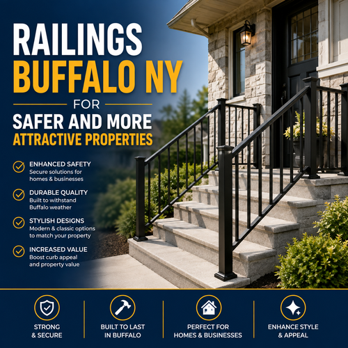 Railings Buffalo NY for Safer and More Attractive Properties.png