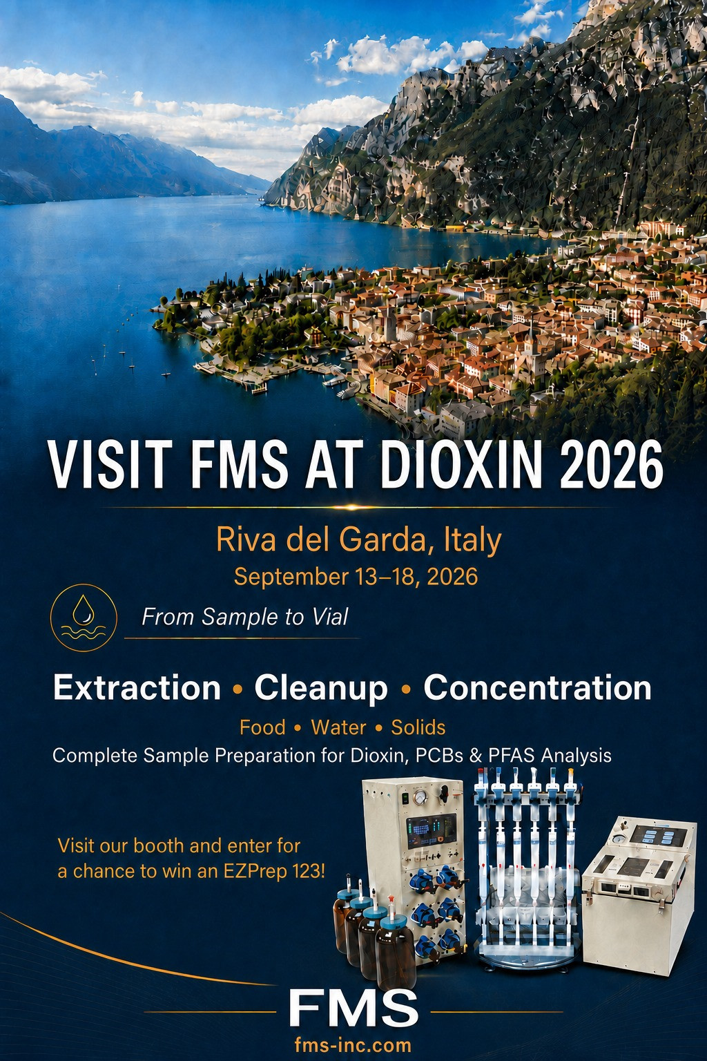 Visit FMS at Dioxin 2026 - Riva del Garda, Italy, September 13-18, 2026
