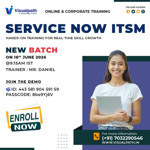 ServiceNow ITSM Online New Batch | Corporate Training.jpg