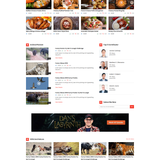 screencapture preview themeforest net item etube html5 video blog magazine entertainment site templa