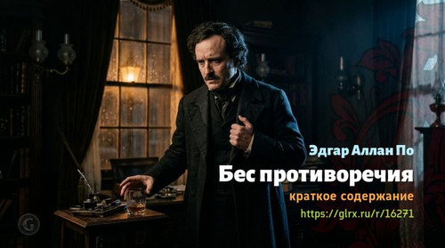 Читать краткий пересказ романа Эдгара Аллана По «Бес противоречия». Эдгар Аллан По: «Бес противоречи.jpg