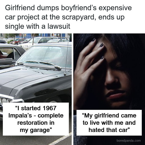 boyfriend sues girlfriend for taking his car project to scrapyard.jpg