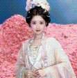 毛晓彤20260403 140123 见习花神第一天上班🪷扭一扭 汉服 粉彩妆.gif