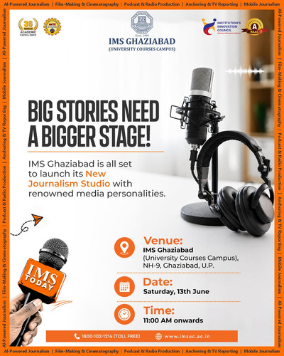 IMS Ghaziabad Launches New Journalism Studio for Students.jpg