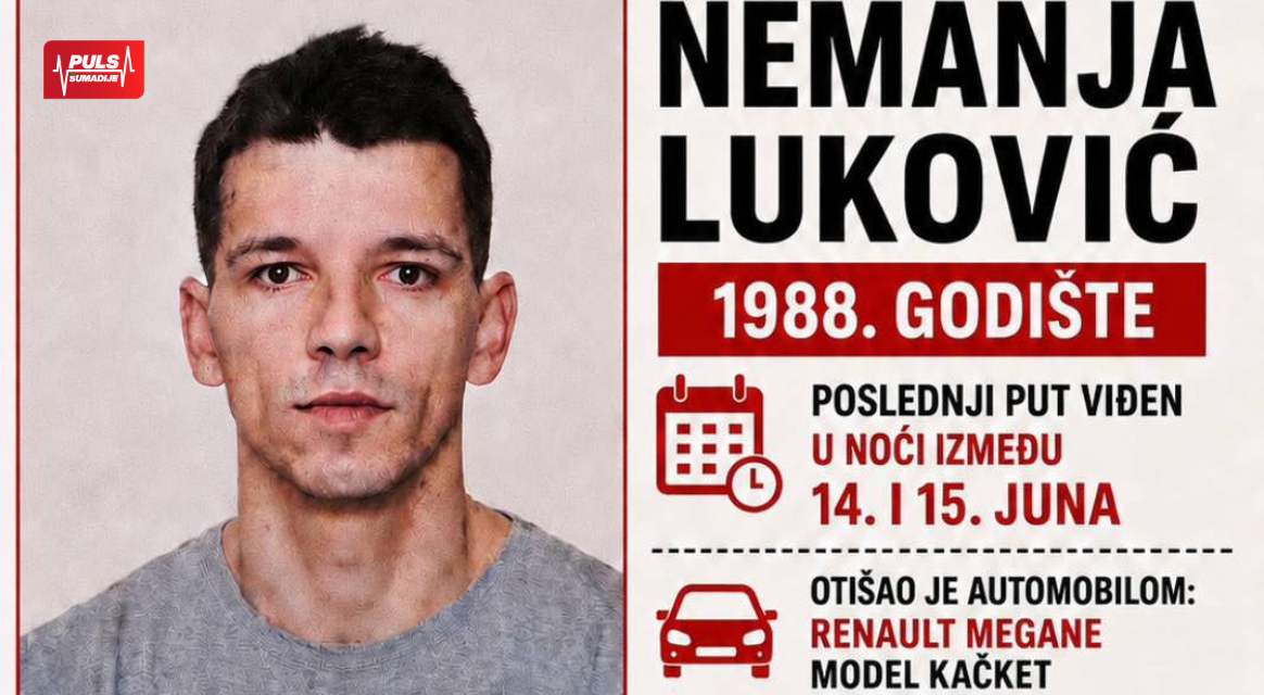 Nestanak Nemanje Lukovića – porodica i prijatelji mole za pomoć