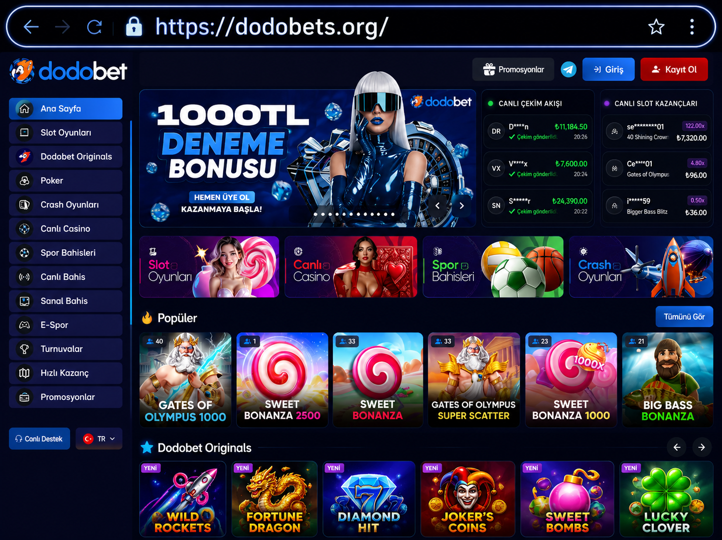 Dodobet, Dodobet giriş, Dodobet güncel adres