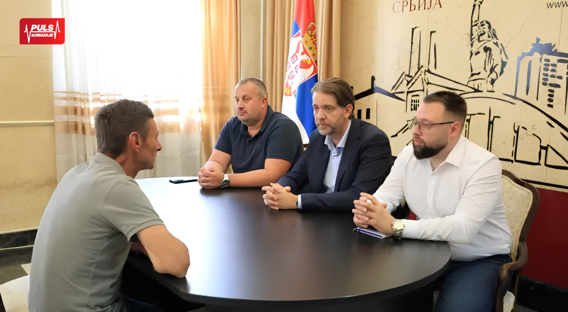 Nikola Dašić primio građane u Gradskoj upravi u Kragujevcu