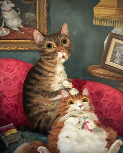 They Found The Catnip and Lost Their Minds ALI 6a3251c0aabf1 700.jpg