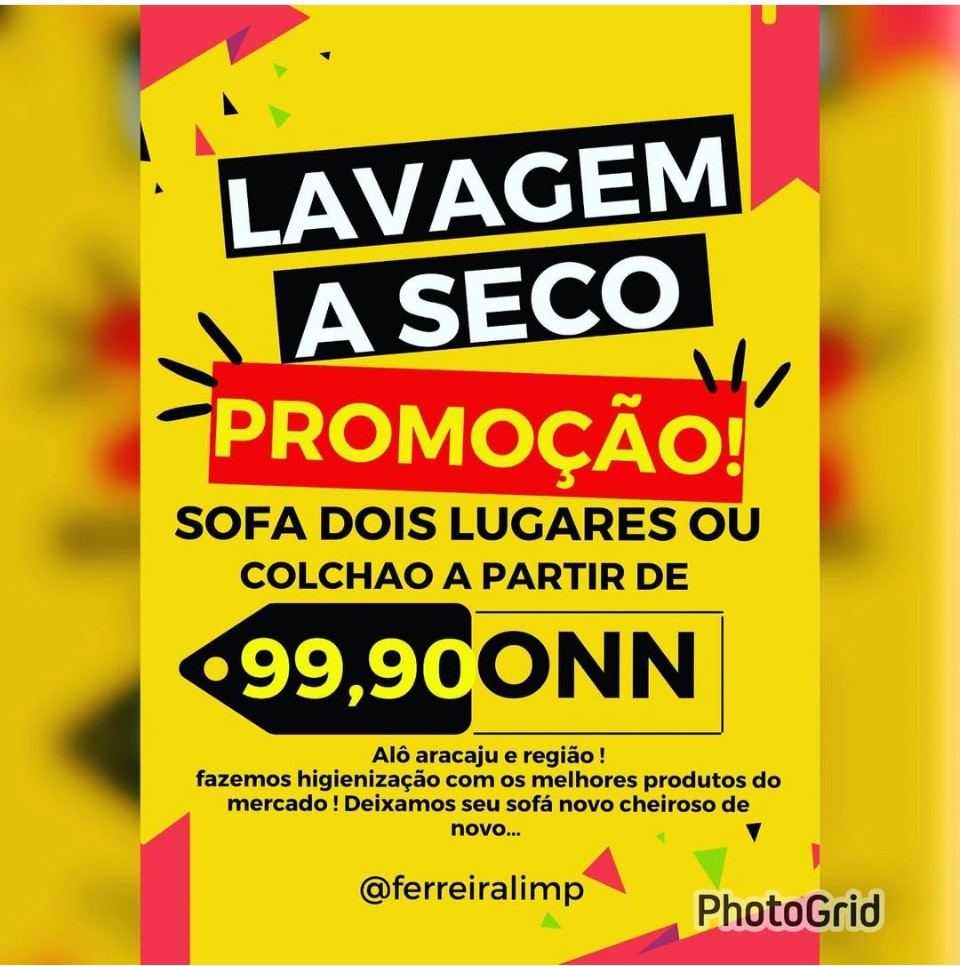 Foto de trabalho de Sofá limpo no Indica Sergipe