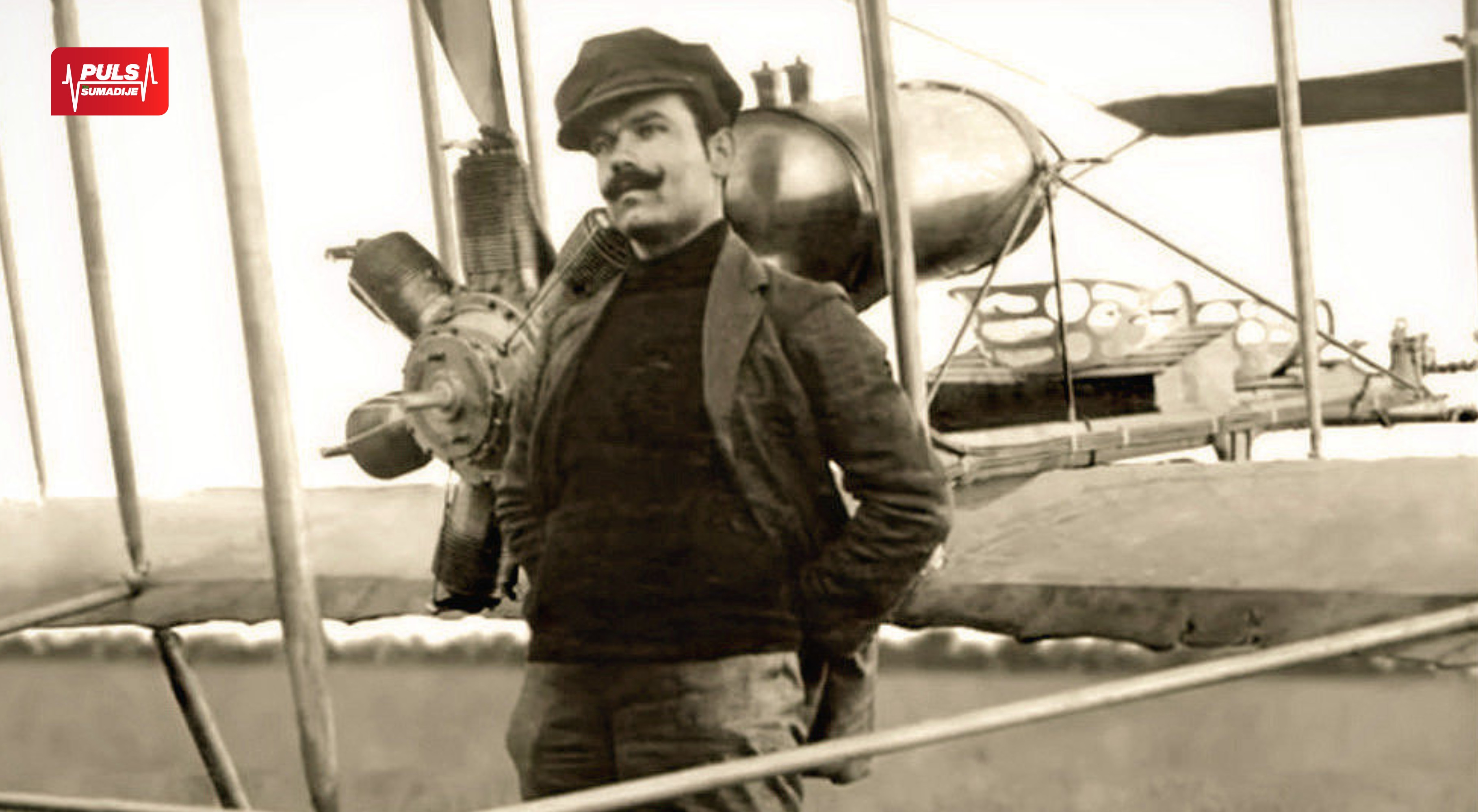 DA LI STE ZNALI: Prvi srpski pilot Mihailo Petrović rođen je u šumadijskom selu Vlakča nedaleko od Kragujevca!