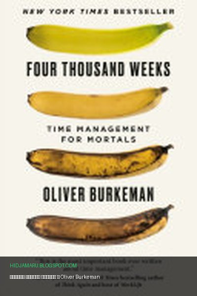 Обложка книги «Четыре тысячи недель» - Oliver Burkeman