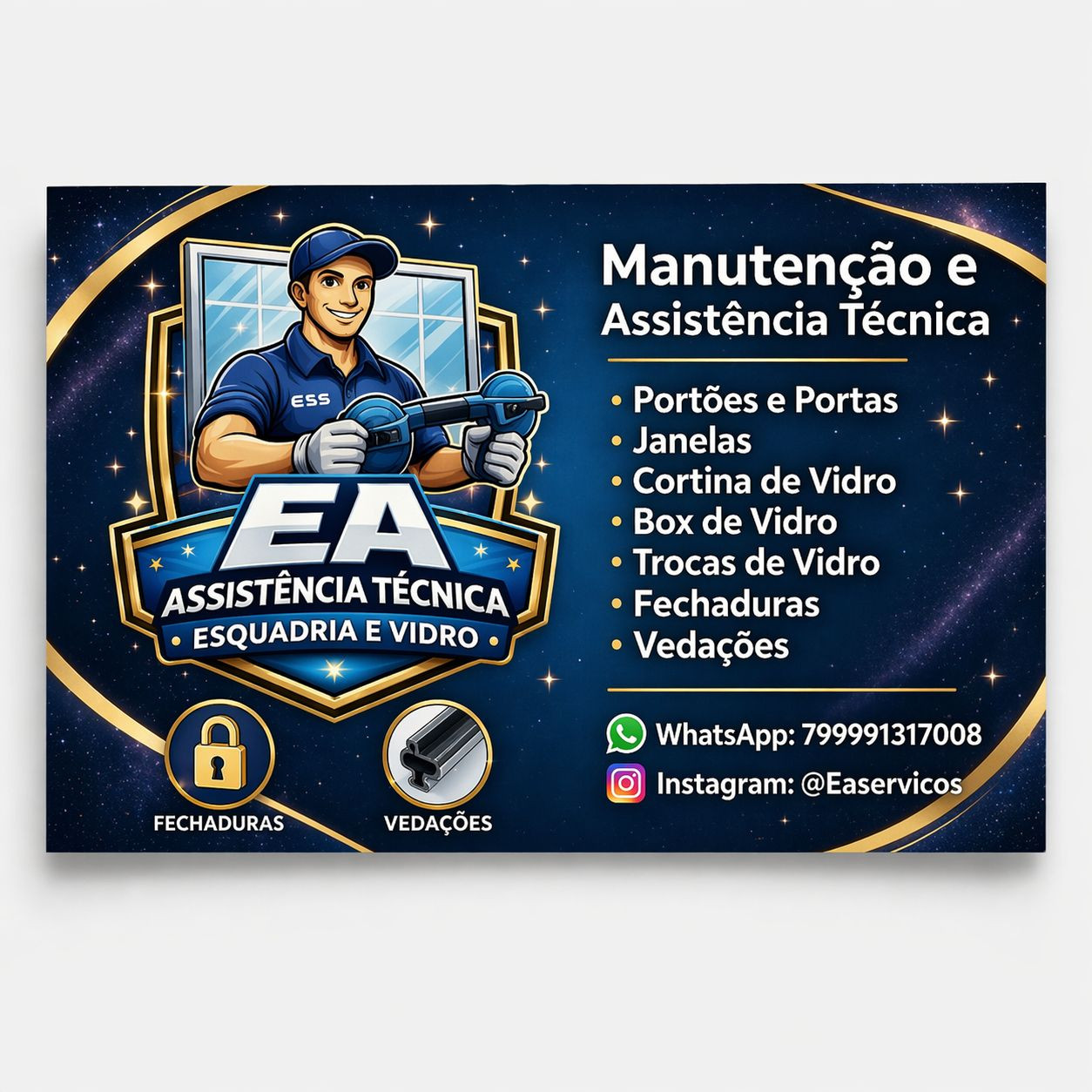 Foto de trabalho de EWERSON AYRON DOS SANTOS no Indica Sergipe
