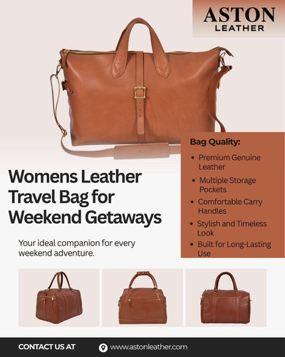 Womens Leather Travel Bag for Weekend Getaways.jpg