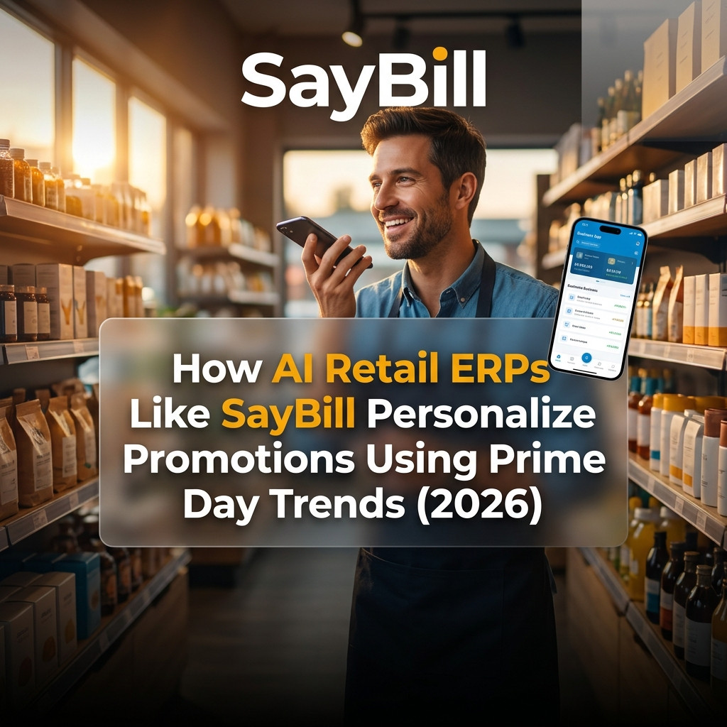 How AI Retail ERPs Like SayBill Personalize Promotions Using Prime Day Trends (2026)
