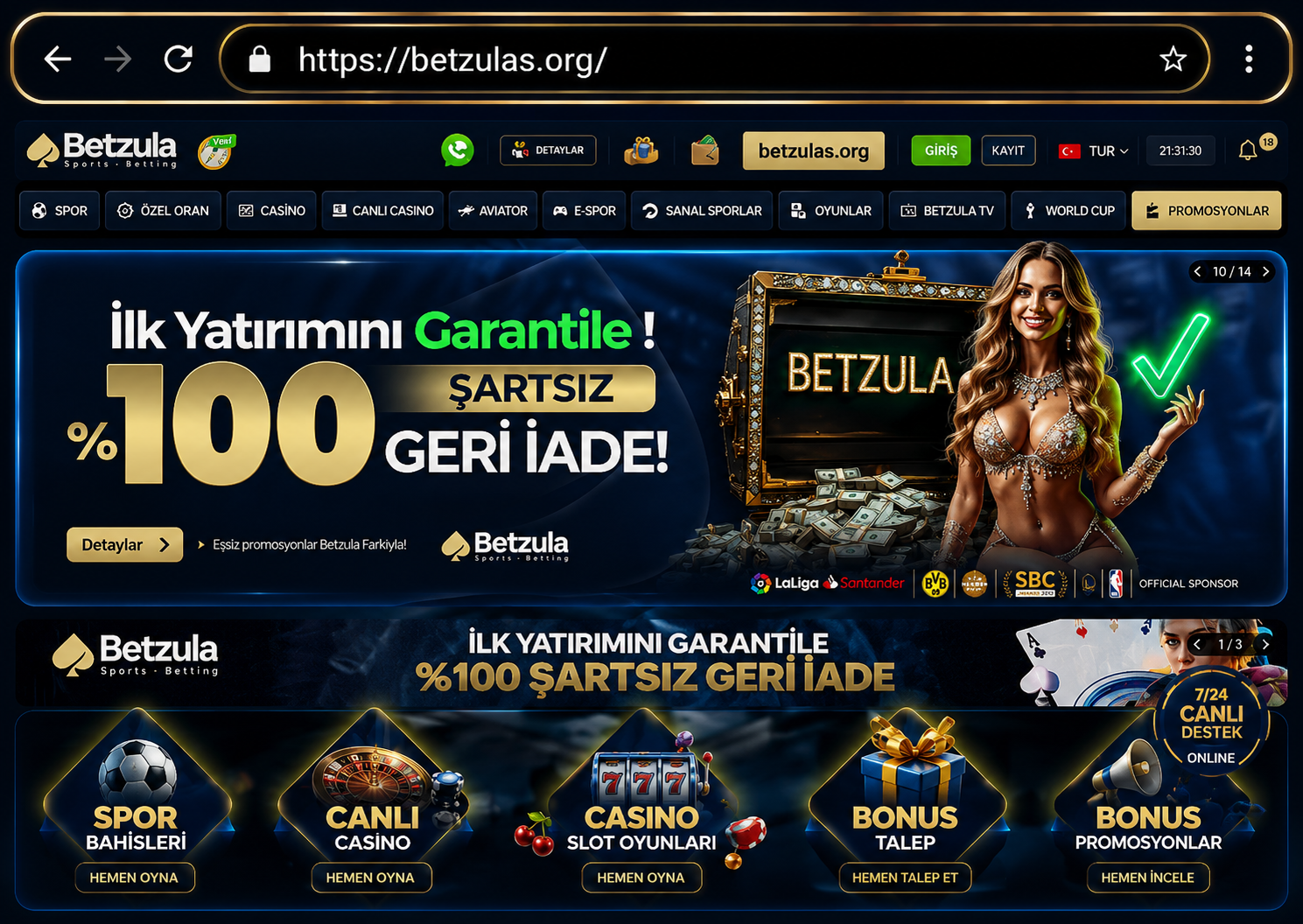 Betzula, Betzula giriş, Betzula güncel adres