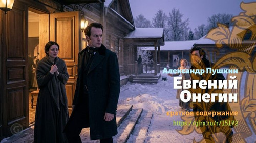 Анализ и краткий пересказ повести Александра Пушкина «Евгений Онегин» по главам. Александр Пушкин: «.jpg