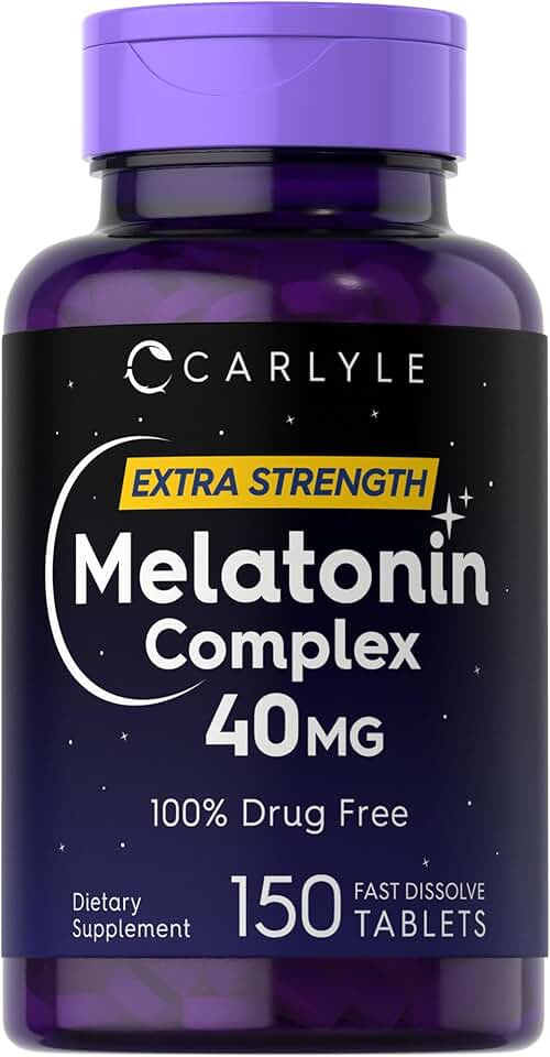 Carlyle Melatonin 40mg Complex