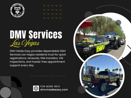 When these enter the queue, they naturally slow down the flow. Even if your task is simple, you still get impacted because everything runs in the same system at dmv services las vegas locations.

DMV Made Easy

Address: 8615 W Flamingo Rd, Las Vegas, NV 89147, United States
Phone Number: +17022413662
Find Us On Google Map : https://goo.gl/maps/BJNY18FeVELkd5ye8

Read Our Blog:
https://dmvmadeeasyvegas.blogspot.com/
https://dmvmadeeasy.medium.com/
https://dmvmadeeasyvegas.yooco.org/

More Links:
https://linktr.ee/dmvmadeeasy
https://www.slideshare.net/DMVMadeEasy/
https://soundcloud.com/dmvmadeeasy