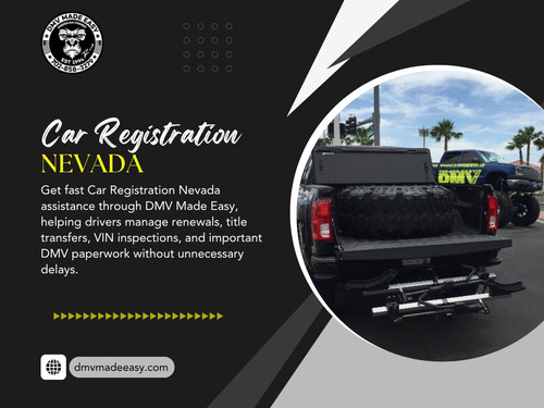 Anyone who has tried handling car registration nevada paperwork knows it often takes longer than expected. What looks like a simple task can turn into hours of waiting, multiple forms, and repeated visits.

Click here for more information: https://dmvmadeeasy.com/dmv-services-las-vegas/

DMV Made Easy

Address: 8615 W Flamingo Rd, Las Vegas, NV 89147, United States
Phone Number: +17022413662
Find Us On Google Map : https://goo.gl/maps/BJNY18FeVELkd5ye8

Read Our Blog:
https://dmvmadeeasyvegas.blogspot.com/
https://dmvmadeeasy.wordpress.com/
https://dmvmadeeasy.medium.com/

More Links:
https://beacons.ai/dmvmadeeasy
https://about.me/dmvmadeeasyvegas/
https://independent.academia.edu/dmvmadeeasy