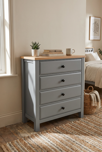 Haven grey chest of drawers reference with four drawer storage.png