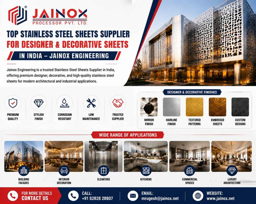 Top Stainless Steel Sheets Supplier for Designer & Decorative Sheets in India Jainox Engineering.jpg