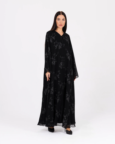 Heritage Threads Abaya - Indonesian Chiffon Floral.png