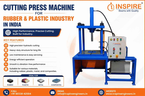 Best Cutting Press Machine for Rubber & Plastic Industry in India Inspire Engineers.jpg