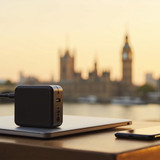 NexTECH 65W GaN Travel Charger - One Charger for Every Country