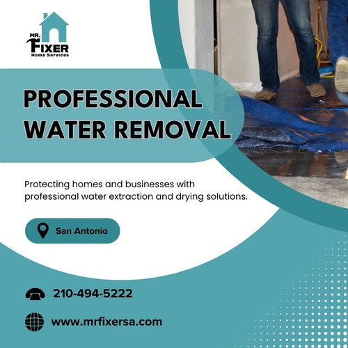 Professional Water Removal in San Antonio.1