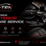 A clean vehicle interior improves comfort appearance and driving experience.