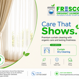 Curtains collect dust and daily pollutants that can affect the freshness of indoor spaces.