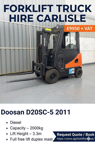 Forklift Truck Hire Carlisle , Doosan Diesel Forklift.jpg