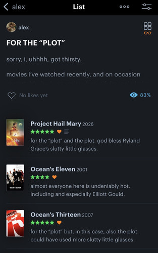 letterboxd list notes
