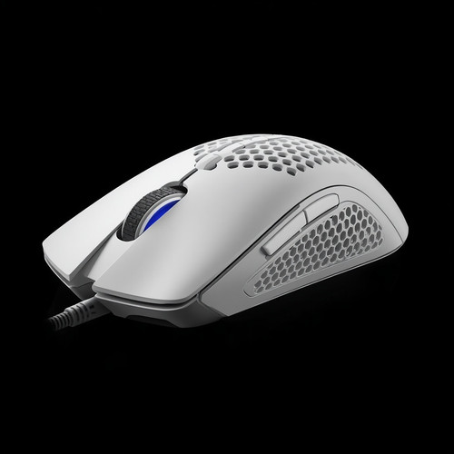 lucid origin A sleek ultralight esports gaming mouse matte white finish breathable honeycomb 0 (1).jpg