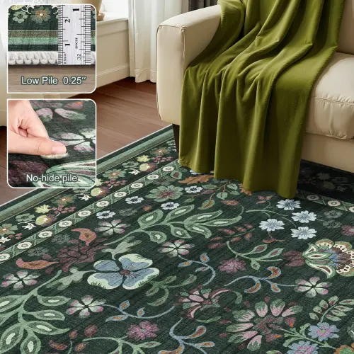 Floral+Bohemian+Area+Rug,+Vintage+Washable+Printed+Boho+Carpet+for+Living+Room+Bedroom,+Non Slip+Far.webp