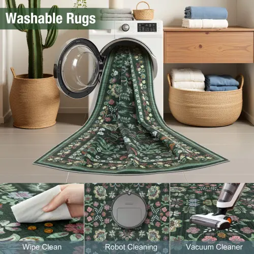 Floral+Bohemian+Area+Rug,+Vintage+Washable+Printed+Boho+Carpet+for+Living+Room+Bedroom,+Non Slip+Far.webp