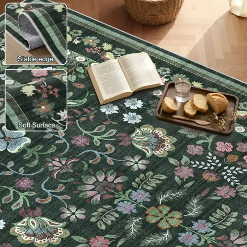 Floral+Bohemian+Area+Rug,+Vintage+Washable+Printed+Boho+Carpet+for+Living+Room+Bedroom,+Non Slip+Far.webp