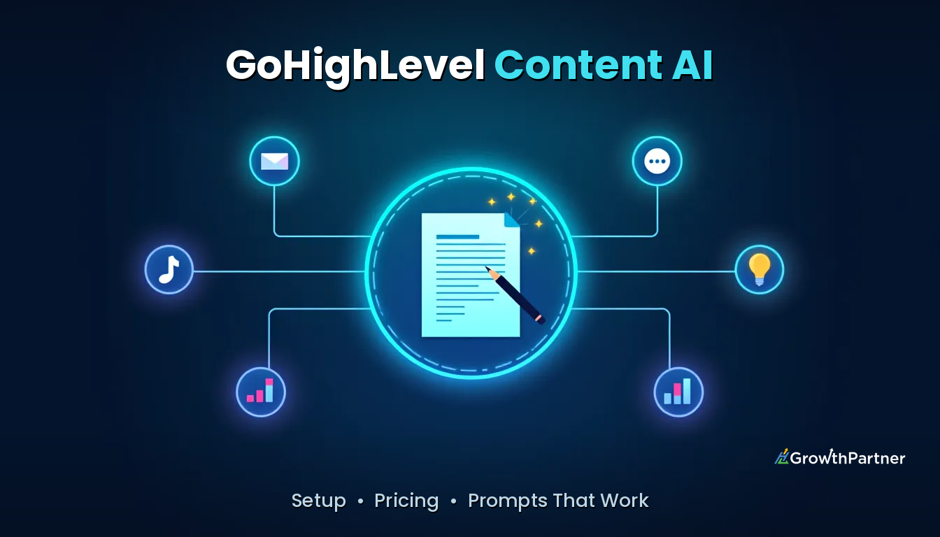 GoHighLevel Content AI: Setup, Pricing & Prompts (2026)