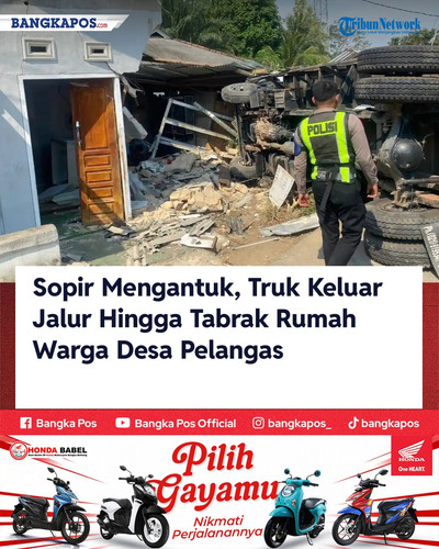 IG HONDA 20260829 121915 Sopir Mengantuk Truk Keluar Jalur Hingga.jpg