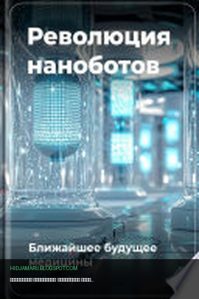 Обложка книги «Революция наноботов: Ближайшее будущее медицины» - Артем Демиденко