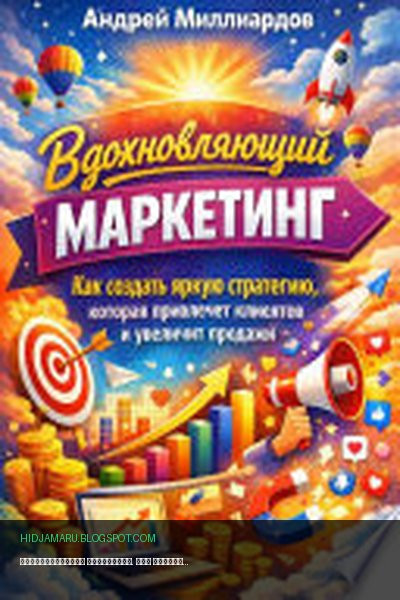 Обложка книги «Вдохновляющий маркетинг. Как создать яркую стратегию, которая привлечет клиентов и увеличит продажи» - Андрей Миллиардов