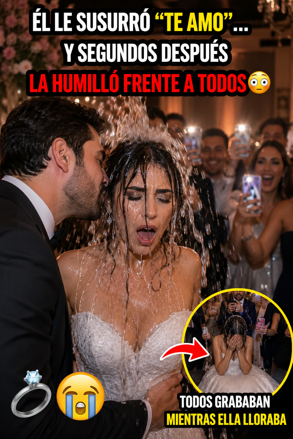 El hombre que acababa de jurarme amor frente a todos convirtió nuestra boda en una humillación pública. Lo que él no sabía era que, antes de terminar aquella noche, yo descubriría que la broma nunca había sido el verdadero problema.