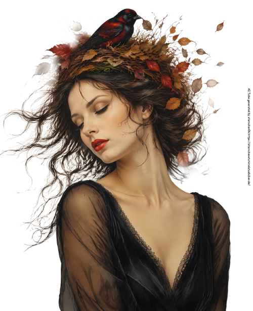 airbrush frau herbst 02