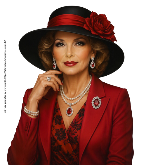elegante lady halbkoerper 04
