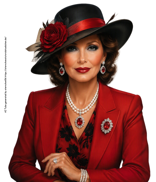 elegante lady halbkoerper 03